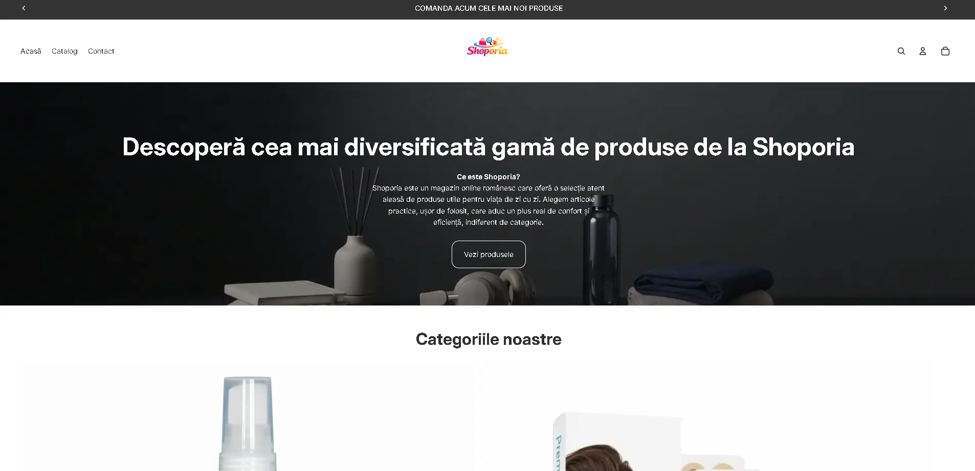 Shoporia project preview